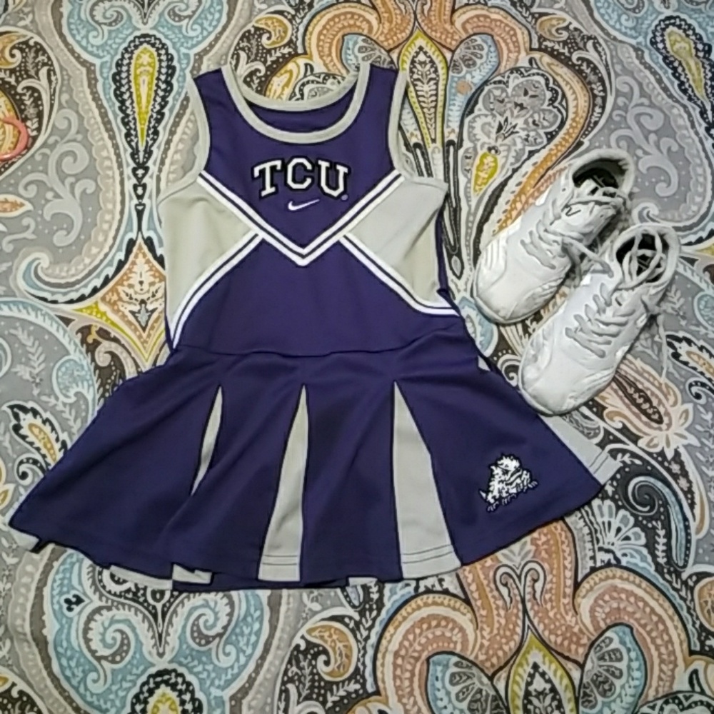 TCU little girls cheer dress